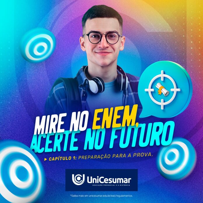 UniCesumar disponibiliza curso preparatório gratuito para o Enem 2023